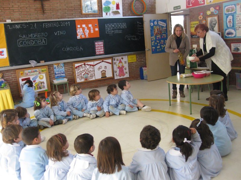 Semana de Andalucía: “Taller de cocina”(1º de Ed Infantil)