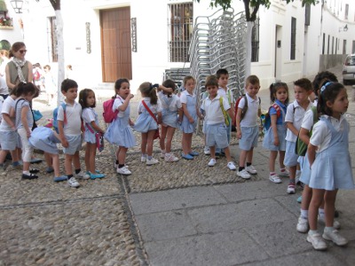 Salida al Palacio de Viana, 4 años.